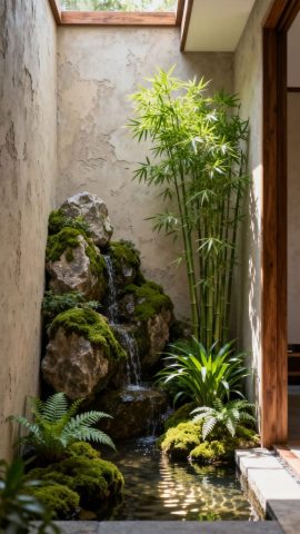 Entryway Greenery Landscape Styling