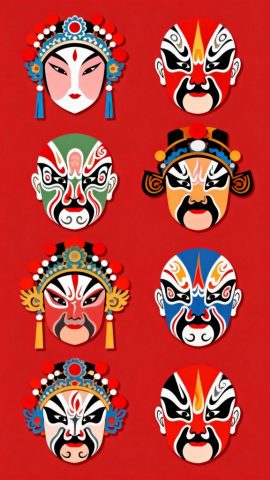 Peking Opera Masks4