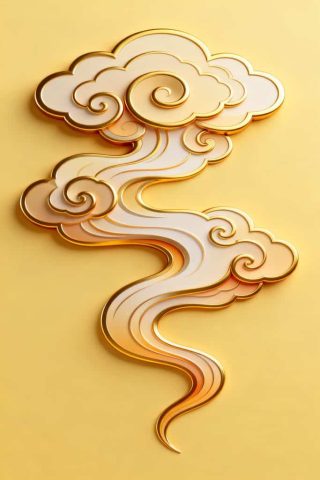ruyi cloud pattern
